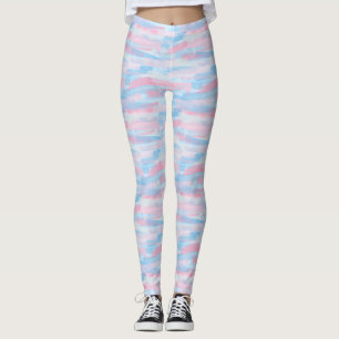 Aquarellfarbe Künstliche Pastellfarbe Leggings