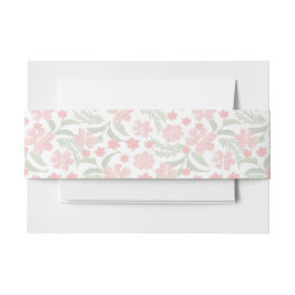 Aquarellfarbe Rosa Bläschen Einladungsbanderole