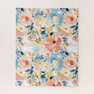 Aquarellfarbe Rosa und weiße Blume
