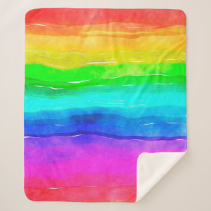 Aquarellfarbe Sherpadecke
