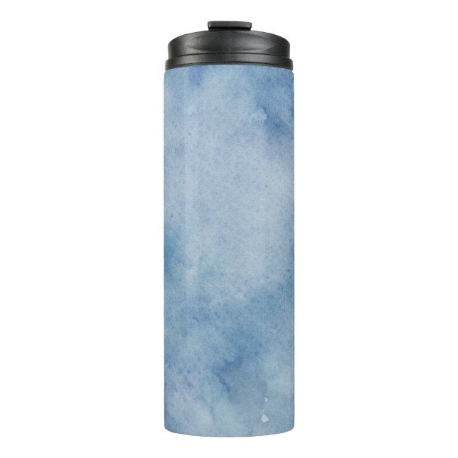 Aquarellfarbe Thermosbecher (Vorderseite)