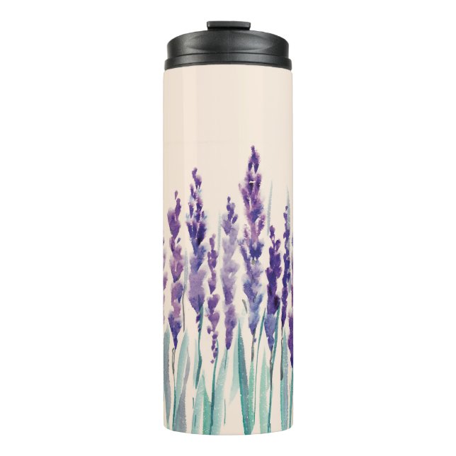 Aquarellfarbe Thermosbecher (Vorderseite)