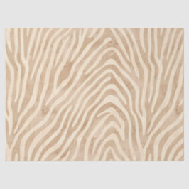 Aquarellfarbe Zebra Print Seidenpapier