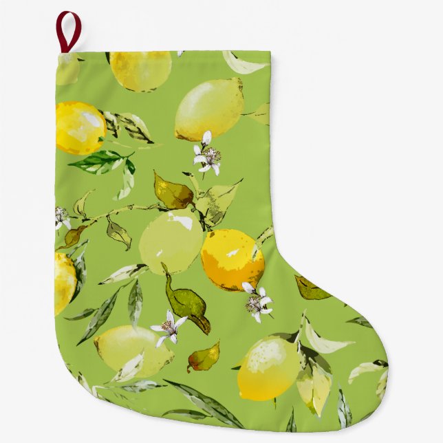 Aquarellfarben 23 großer weihnachtsstrumpf (Vorderseite)