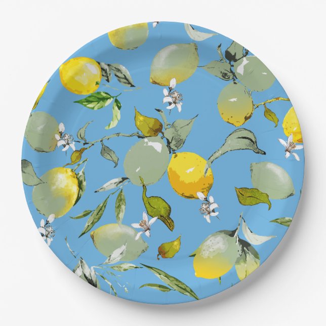 Aquarellfarben 26 pappteller (Vorderseite)