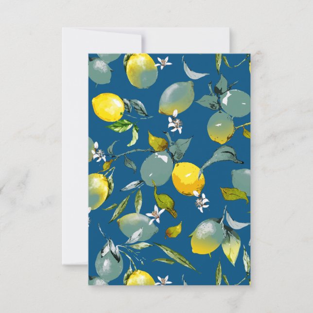 Aquarellfarben 29 save the date (Vorderseite)