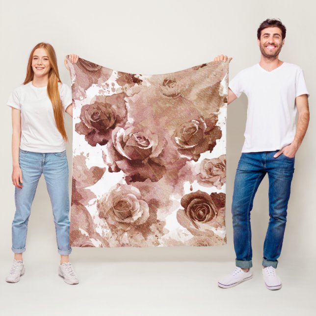 Aquarellfarben 3 fleecedecke (Beispiel)