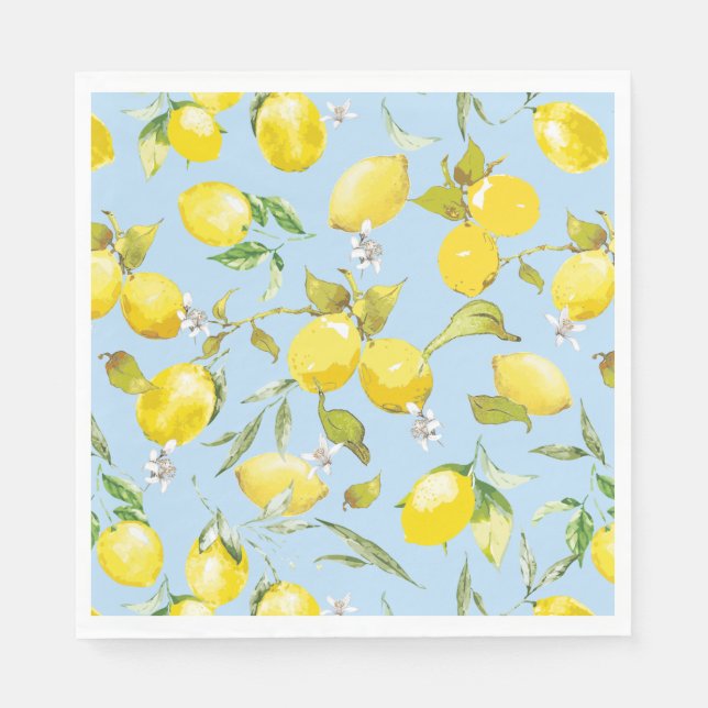 Aquarellfarben 4 serviette (Vorderseite)