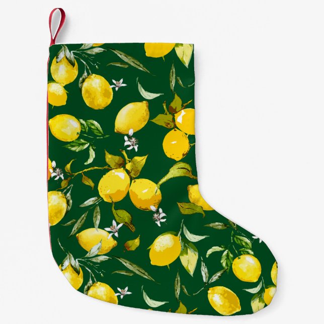 Aquarellfarben 9 kleiner weihnachtsstrumpf (Vorderseite)