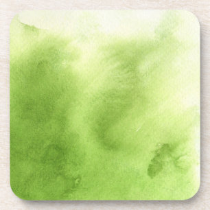 Aquarellfarben auf einem rauen getränkeuntersetzer