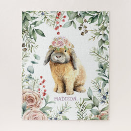 Aquarellfarben Bläschen Kaninchen Personalisierter
