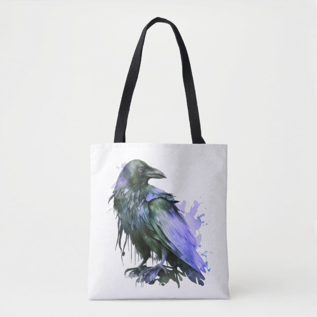 Aquarellfarben - Blau Tasche (Vorderseite)