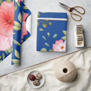 Aquarellfarben-Blume 21 Geschenkpapier