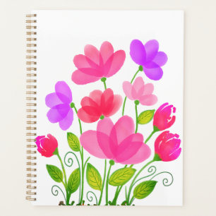 Aquarellfarben-Blume Bankett-Design-42704 Planer