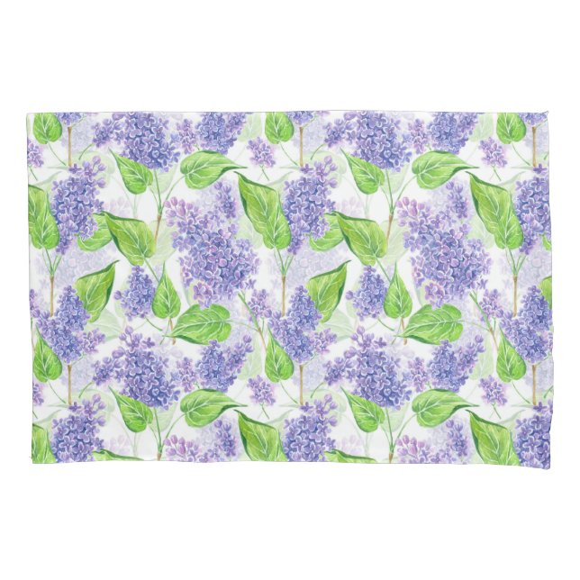 Aquarellfarben-Blume Kissenbezug (Vorderseite)