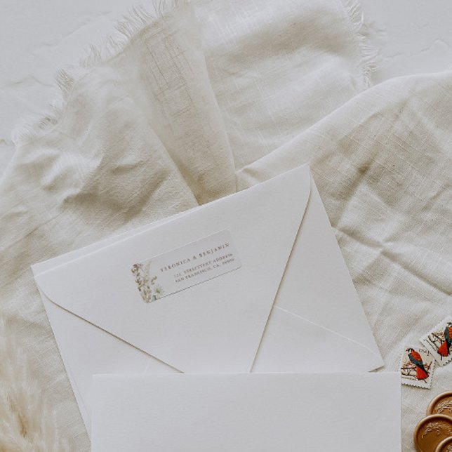 Aquarellfarben Blume Rustikale Hochzeitsplatten (Von Creator hochgeladen)