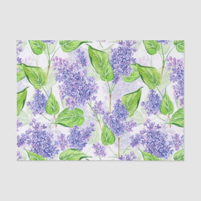 Aquarellfarben-Blume Seidenpapier (Vorderseite)