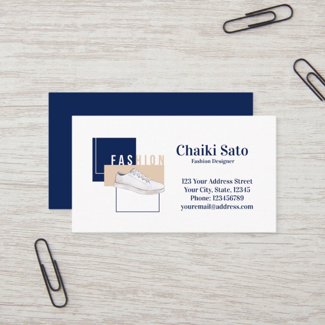 Aquarellfarben-Designer Visitenkarte (Vorderseite/Rückseite Beispiel)