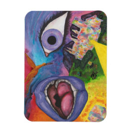 Aquarellfarben Fantasy Dimensions Woman Opal Surre Magnet