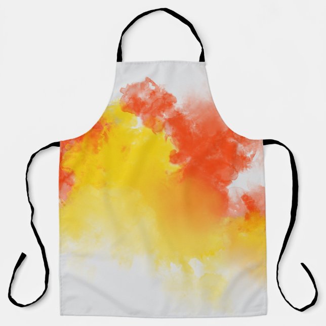 Aquarellfarben - Farben zusammenfassend Schürze (Vorderseite)