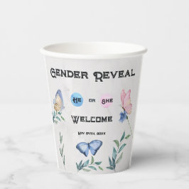 Aquarellfarben, florenrosa oder blau pappbecher