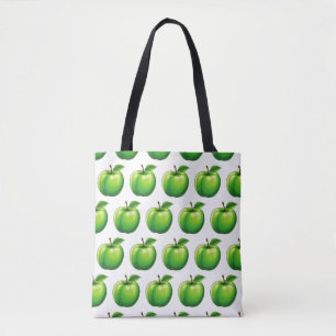 Aquarellfarben-grünes Muster für Apple Tasche