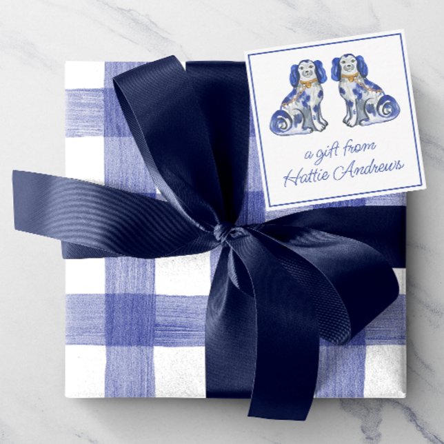 Aquarellfarben-Hunde für Geschenke Mitteilungskarte (Von Creator hochgeladen)