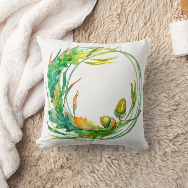 Aquarellfarben Kissen (Decke)