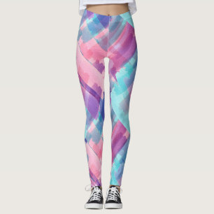 Aquarellfarben Leggings