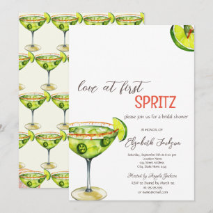 Aquarellfarben-Liebe bei der ersten Spritz Green-E Einladung