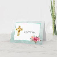 Aquarellfarben Rosa Blumenrose Bouquet Bestätigung