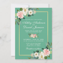 Aquarellfarben Rosa Weißes Gold Hochzeitsnadel