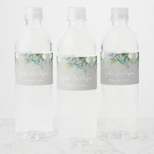 Aquarellfarben Sukkulentflora Bouquet Boho Wedding