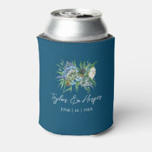 Aquarellfarben Sukkulentflora Bouquet Boho Wedding