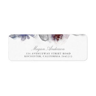 Aquarellfarbene Blume beeindruckend