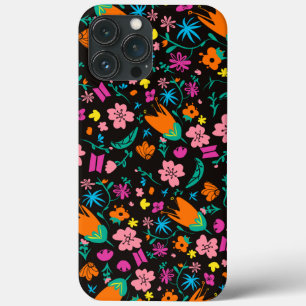 Aquarellfarbene Blume Blumenmuster Nahtlos Muster Case-Mate iPhone Hülle