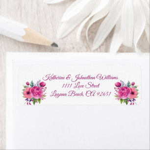 Aquarellfarbene Blume Bouquet-Wedding-