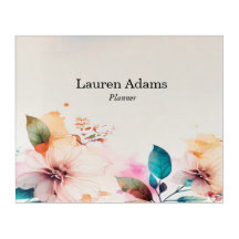 Aquarellfarbene Blume Pastellfarben individuelle N