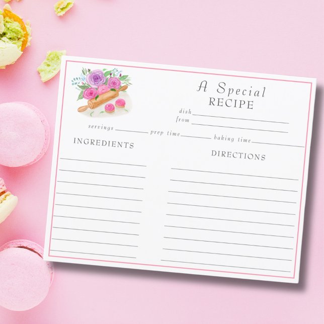 Aquarellfarbene Rose mit Button (Von Creator hochgeladen)