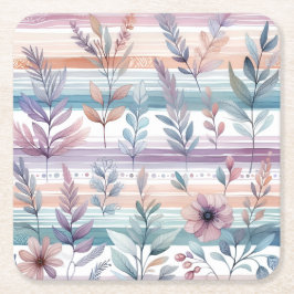 Aquarellfarbene Untersetzer