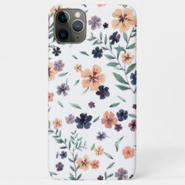 Aquarellfarbene Vintage Blume Malerei Case-Mate iPhone Hülle
