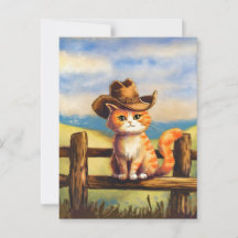 Aquarellfarbener Cat-Vater