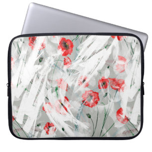 Aquarellfarbener Hintergrund Ein heller Farbspritz Laptopschutzhülle