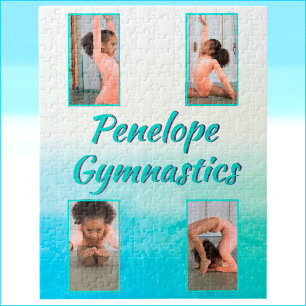 Aquarellfarbener Individuelle Name, Sport und Foto