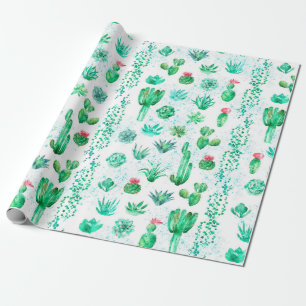 Aquarellfarbener, nahtloser Musterhintergrund mit  Geschenkpapier