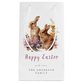 Aquarellfarbener Ostern Kleine Geschenktasche Geschenktüte