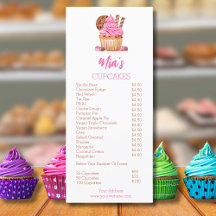 Aquarellfarbener Pinkkuchen mit Keksgebäck zu Prei