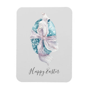 Aquarellfarbener Ribbon Wrapped Egon Oster Magnet
