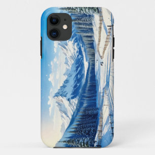 Aquarellfarbener Winterhintergrund iPhone / iPad G Case-Mate iPhone Hülle