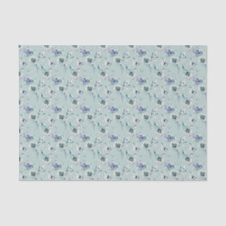 Aquarellfarbenes Gemustertes Brautparty Seidenpapier
